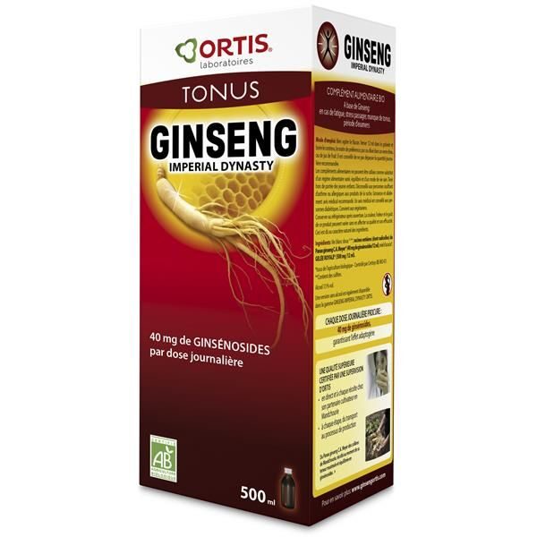 ORTIS Ginseng + Geleia Real Bio Sem Álcool