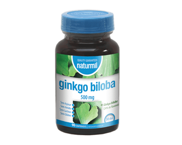 Ginkgo Biloba 500mg 90 comprimidos.