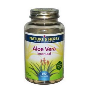 Aloe Vera Inner Leaf 100 Cápsulas - Nature's Herbs