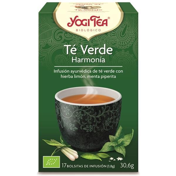YOGI TEA - Infusão bio chá verde harmonia