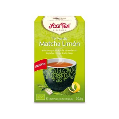 Chá verde bio matcha limão
