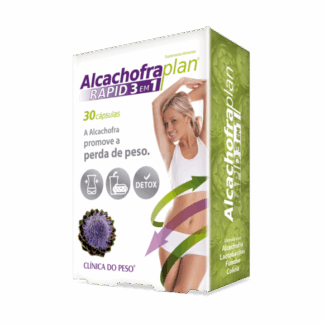 Alcachofra Plan Rapid 3 em 1 Cápsulas