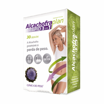 Alcachofra Plan Rapid 3 em 1 Cápsulas