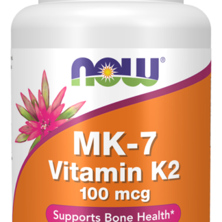 Vitamina K-2 (MK-7) 60 caps Veg 100MCG - NOW