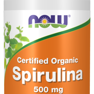 NOW Foods Spirulina Organic 500 mg (200 Comprimidos)