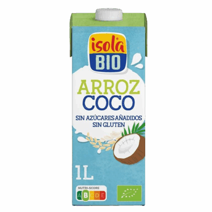 Bebida de Arroz com Coco BIO 1 L – Isola