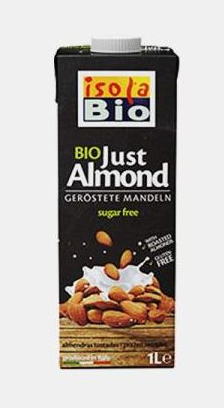 Bebida Amendoa s/ Açucar s/ Glúten ISOLA Bio 250ml