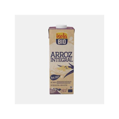 Bebida de Arroz Integral (Just) Isola 1L