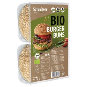 Pão Hamburguer S/Glúten BIO SCHNITZER 250g