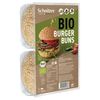 Pão Hamburguer S/Glúten BIO SCHNITZER 250g