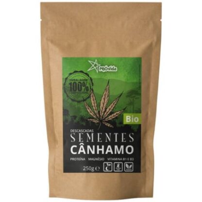 Sementes de Canhamo Descascadas Bio 250gr. - Provida