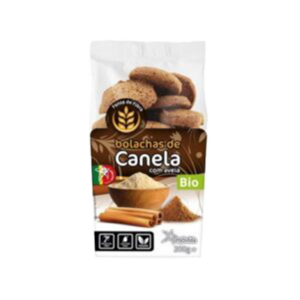 Bolacha de Canela com Aveia Bio 200gr