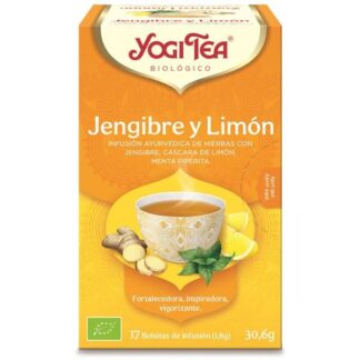 Yogi Tea Bio Gengibre Limão 17Saq.