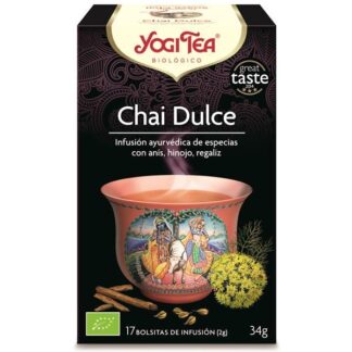 YOGI TEA BIO CHAI DOCE 17 SAQ