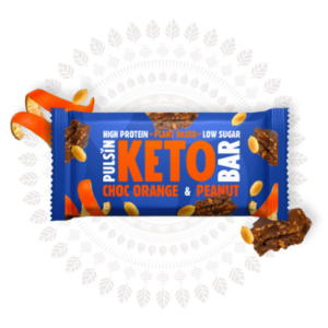 Pulsin Keto Bar Orange Choc & Peanut