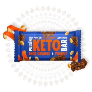 Pulsin Keto Bar Orange Choc & Peanut