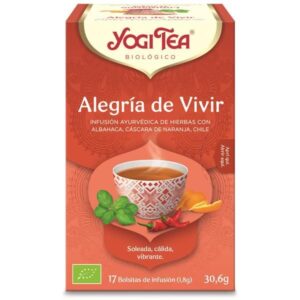 yogi Tea BIO Alegria de Viver 17 Saq.