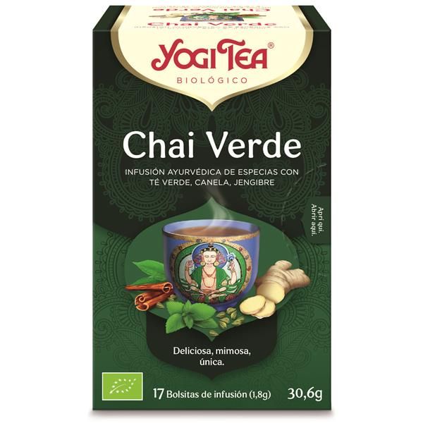 YOGI TEA BIO CHAI VERDE 17 SAQ