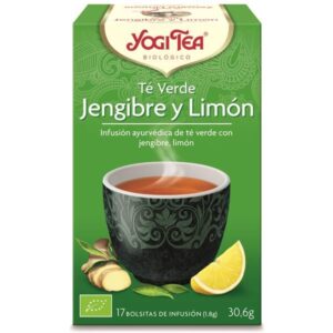 YOGI TEA BIO C.VERDE GENGIBRE LIMAO 17 S