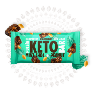 Pulsin Keto Bar Mint Choco & Peanut
