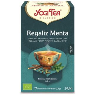 YOGI TEA BIO ALCAÇUZ MENTA 17SAQ