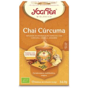 Chai Curcuma 17 saq. BIO - Yogi Tea