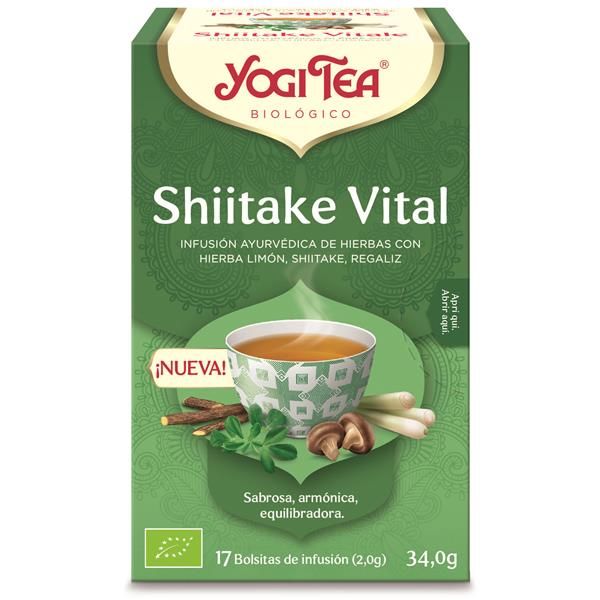 Yogi Tea Bio Shiitake Vital 17 saq.