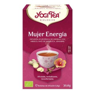 Yogi Tea Bio Mulher Energia 17Saq