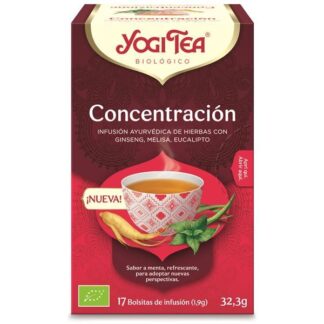 yogi Tea Bio Concentracao 17 saq.