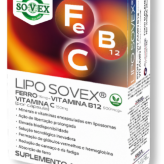 Lipo Sovex Ferro 15MG + Vit. B12 500MCG + Vit. C 150MG