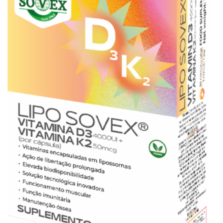 Lipo Sovex Vitamina D3 4000UI + Vitamina K2 50MCG