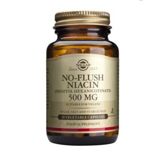 SOLGAR NO FLUSH NIACIN 500MG 50VCÁPS
