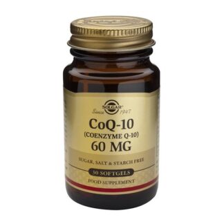 SOLGAR COQ-10 COENZYME Q-1O 60MG 30VCÁPS