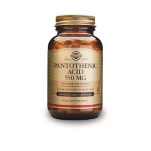 SOLGAR PANTOTHENIC ACID 550MG 50 CÁPS
