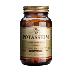 SOLGAR POTASSIUM 99 MG 100 TABS