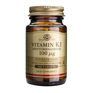 SOLGAR VIT.K1 (FITOMENA) 100MCG 100 TABS