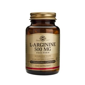 SOLGAR L-ARGININE 500MG 50VCÁPS