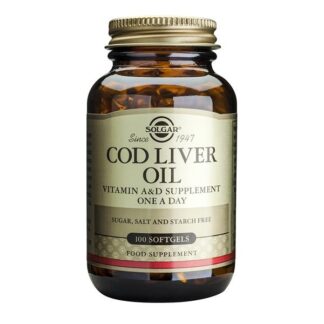 SOLGAR COD LIVER OIL 100 SGELS