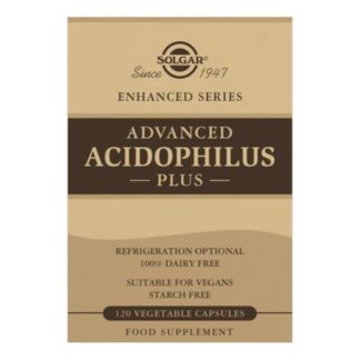 SOLGAR ADVANCED ACIDOPHILUS PLUS 120VCAP