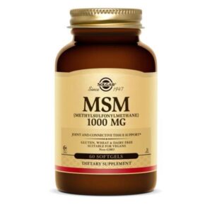 SOLGAR MSM 1000MG 60 TABS