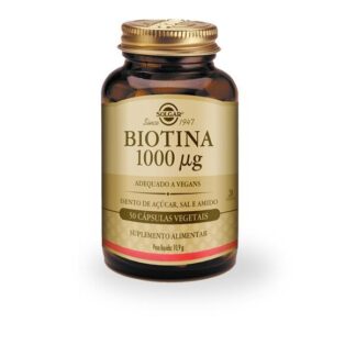 SOLGAR BIOTIN 1000µg 50VCÁPS