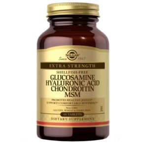 SOLGAR GLUCOSA.HYALUR.CHONDR. MSM 60 TAB