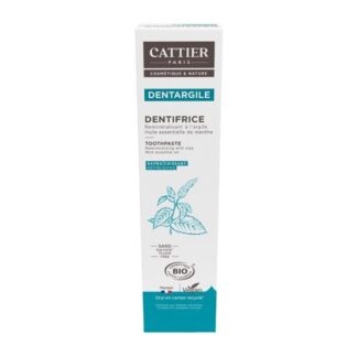CATTIER PASTA DENTES ARGILA+MENTA 75ML