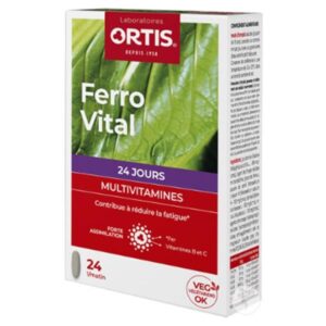ORTIS FERRO VITAL 24 comprimidos