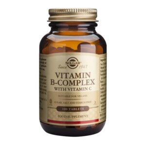 SOLGAR VIT.B-COMPLEX + VIT.C 100 TABS