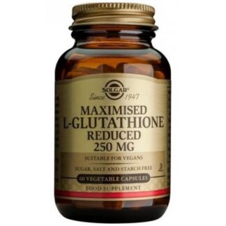 SOLGAR MAXIMISED L-GLUTATHIONE 250MG 60V
