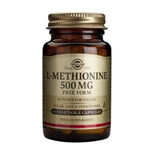 SOLGAR L-METHIONINE 500MG 30VCÁPS