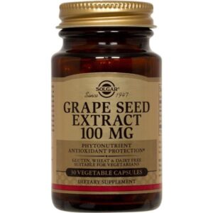 SOLGAR GRAPE SEED EXTRACT 100MG 30 VCÁPS