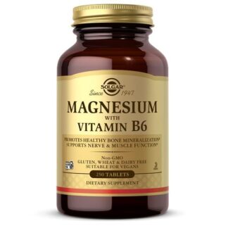 SOLGAR MAGNESIUM + VIT.B6 250 TABLET