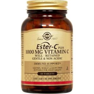 SOLGAR ESTER C PLUS 1000MG VIT.C 60 TABS